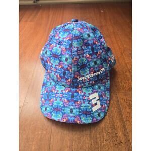McLaren Racing Hat Cap Snap Back White Blue Formula One F1 Race Car New Era Mens